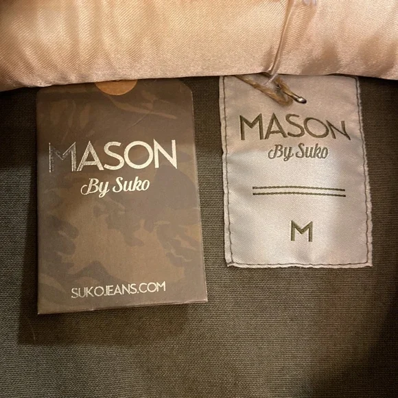 Green military khaki jacket - Picture 3 of 5